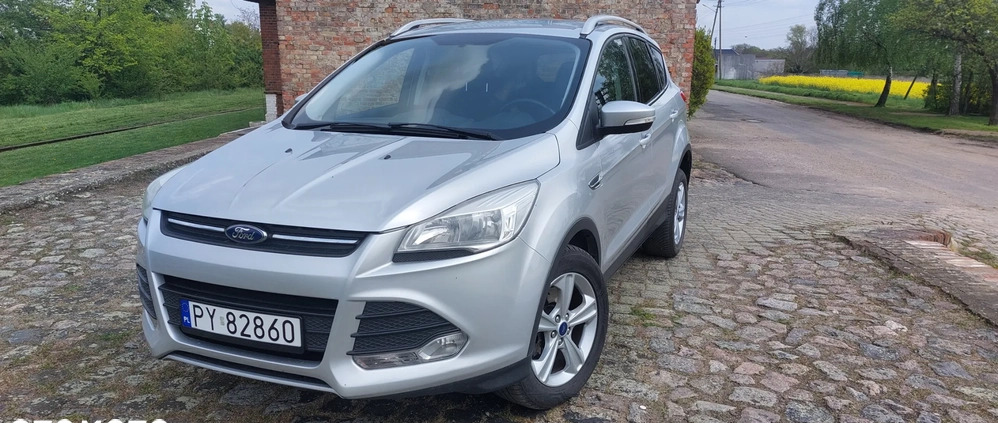 Ford Kuga cena 47900 przebieg: 188436, rok produkcji 2015 z Tczew małe 154